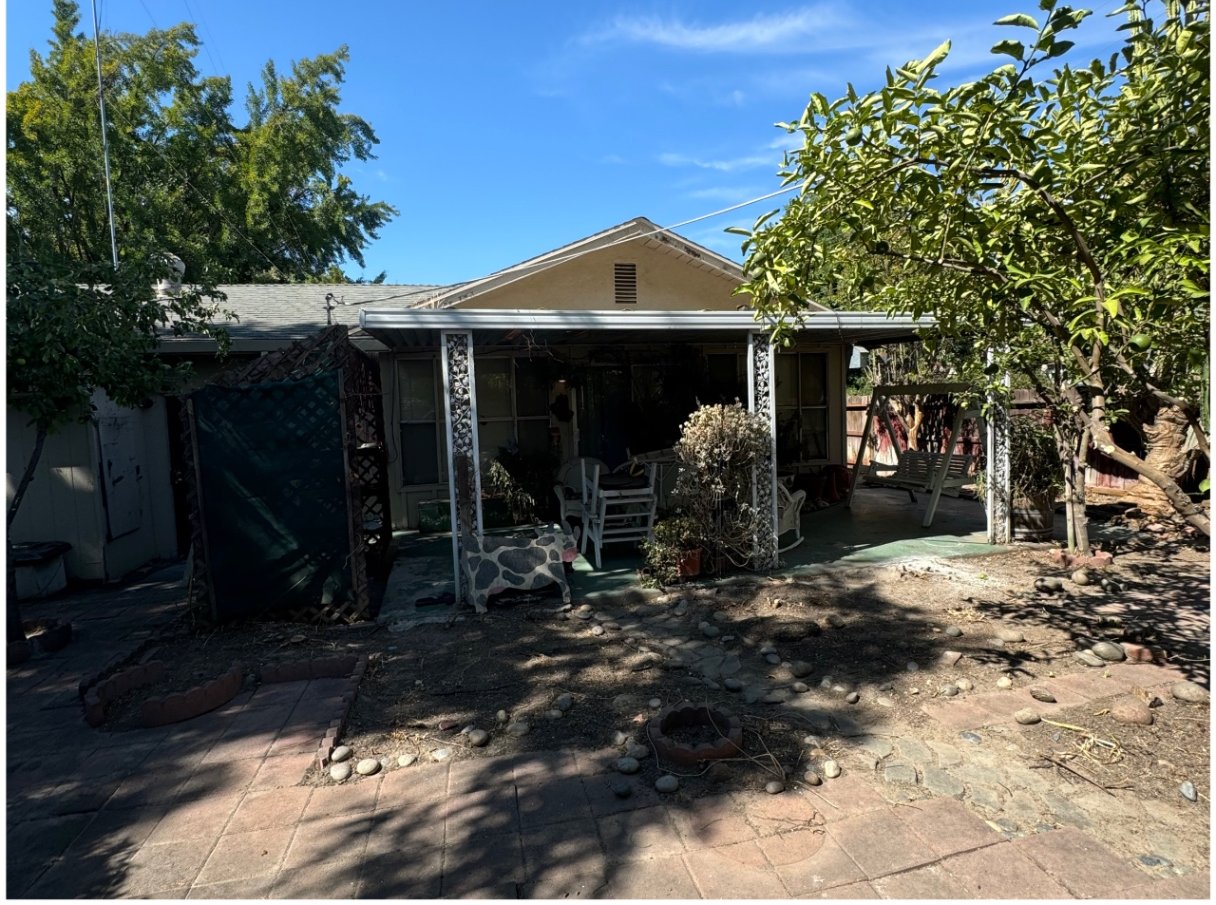 Overgrown garden restored — after