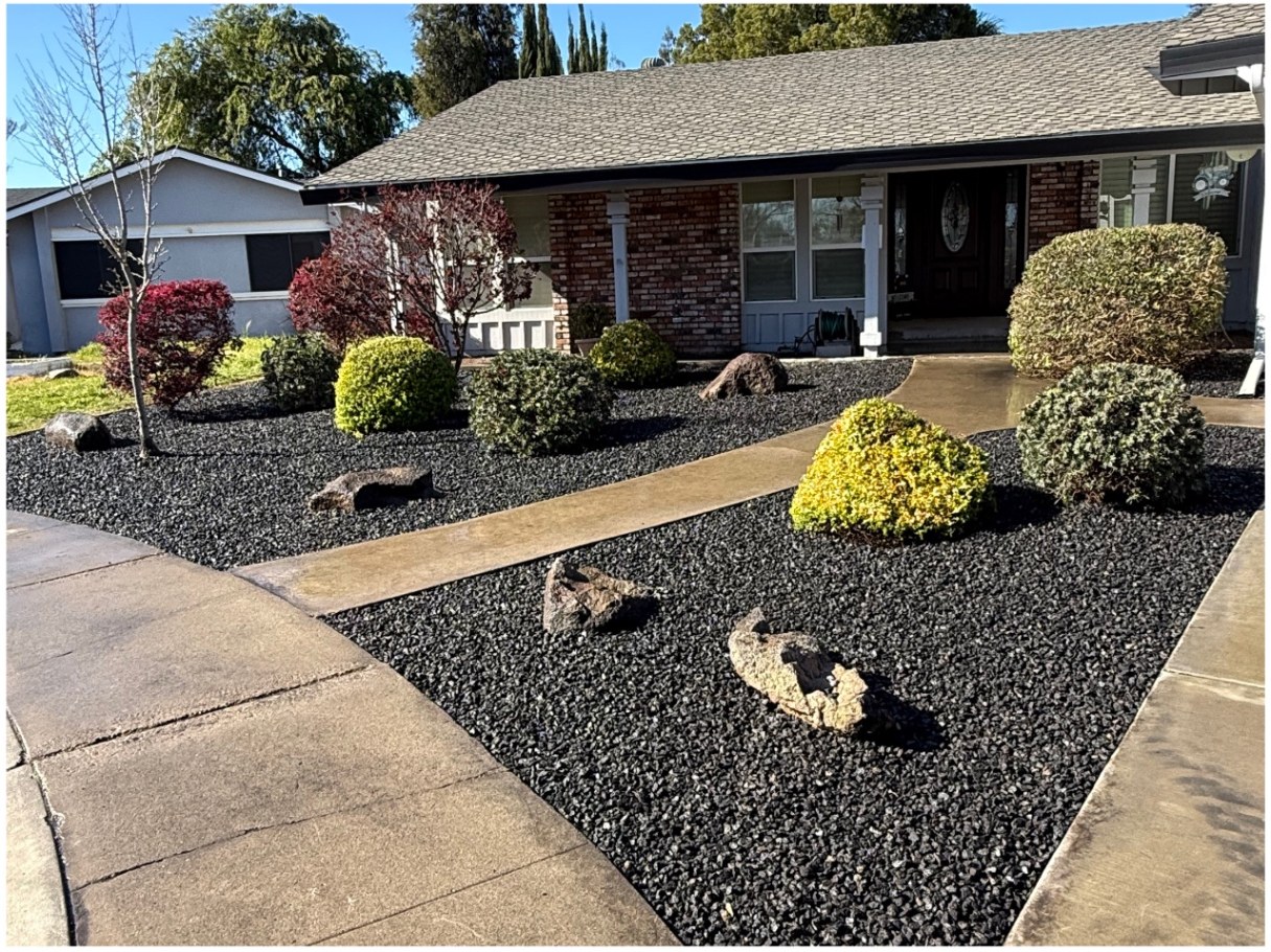 Black rock landscape refresh — after