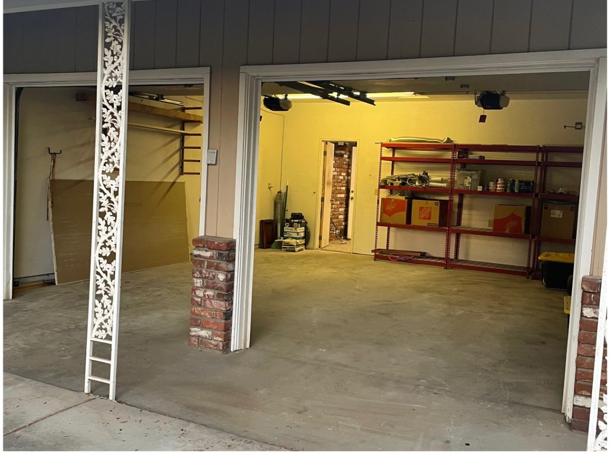 Garage clean-out — after